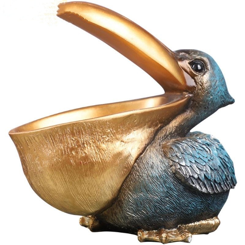Pelicans Figurine Storage Container