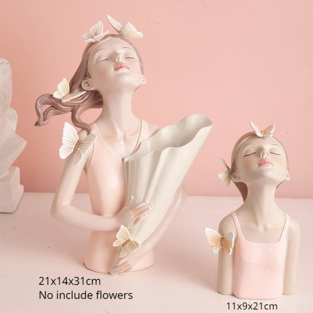 Elegant Maiden Flower Holder