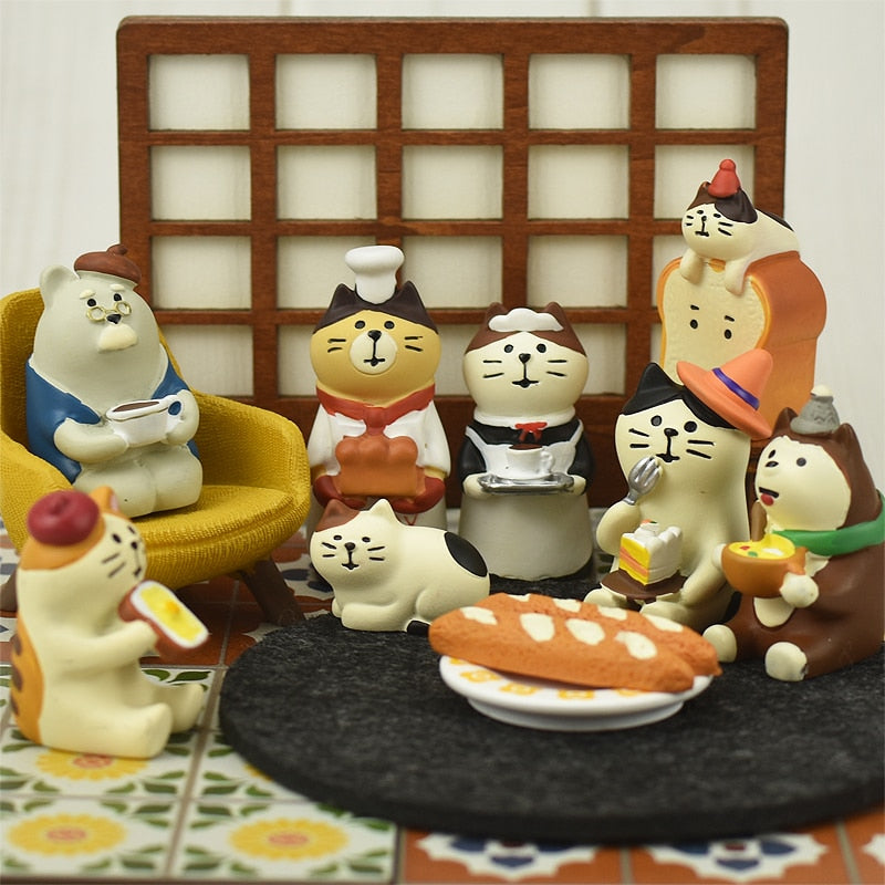 Miniature Home Roasted Coffee Shop Dolls DIY