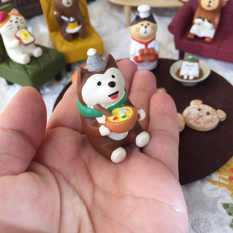 Miniature Home Roasted Coffee Shop Dolls DIY