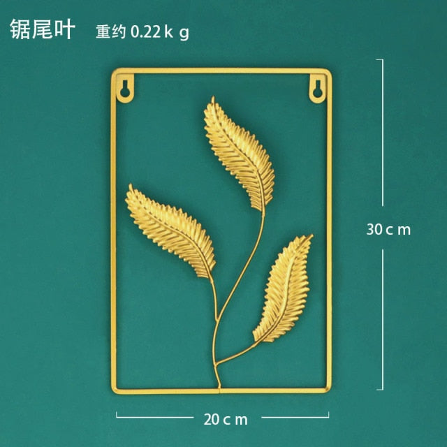 Leaf Shape Wall Hanging Home Decor Accessories