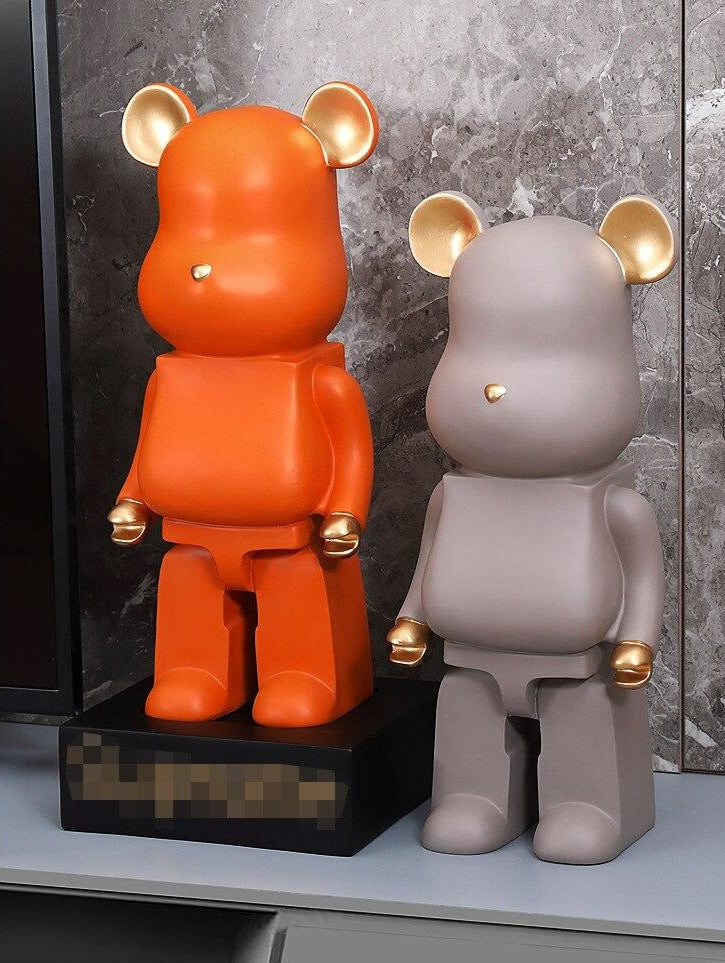 Multifunction Desktop Storage Bear Sculpture Piggy Bank