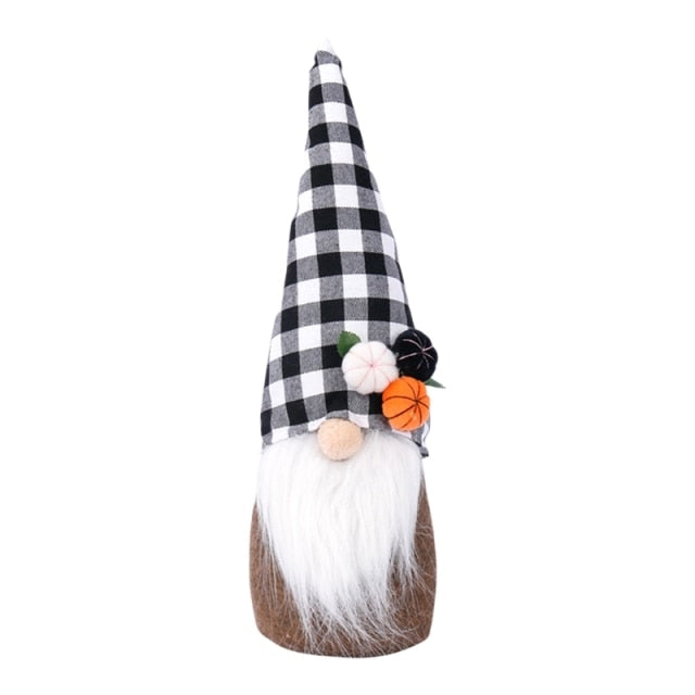 Fall Gnome Pumpkin Sunflower Swedish Nisse Tomte Elf Ornaments