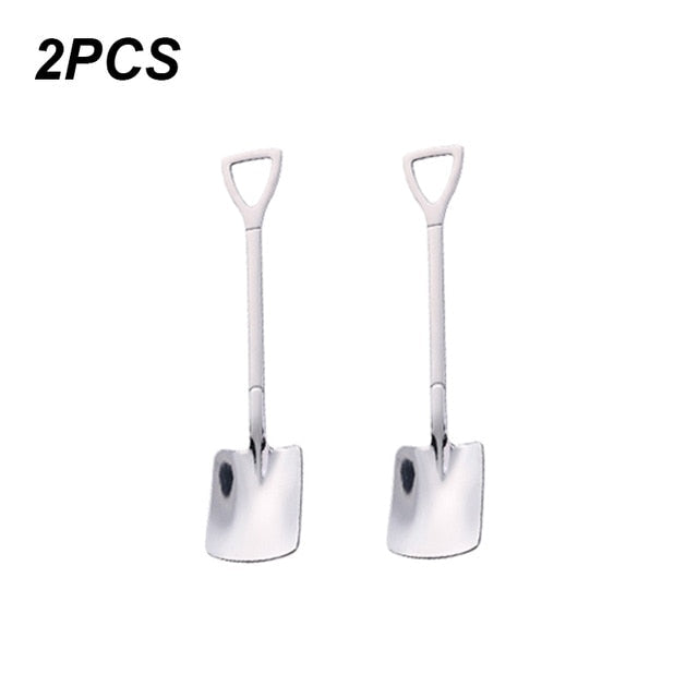 Stainless Steel Shovel-shaped Spoon