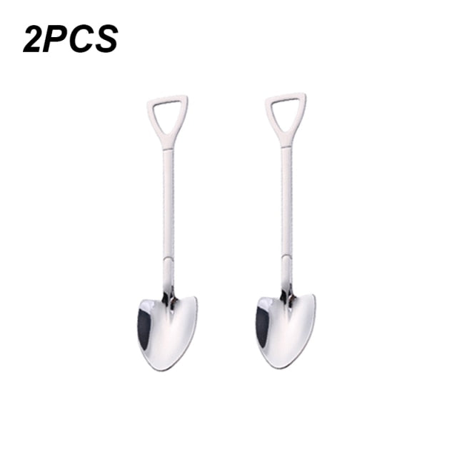 Stainless Steel Shovel-shaped Spoon