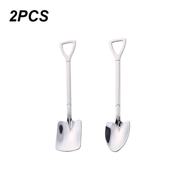 Stainless Steel Shovel-shaped Spoon