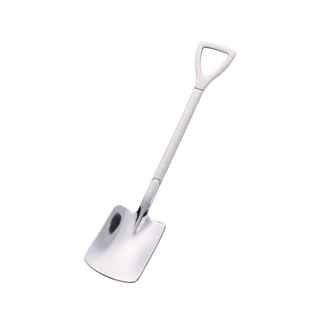 Stainless Steel Shovel-shaped Spoon