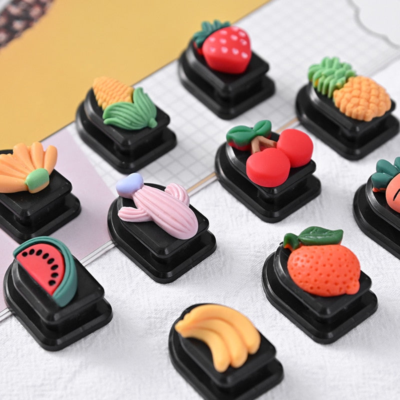 Tiny Animal/Fruit Car Hooks