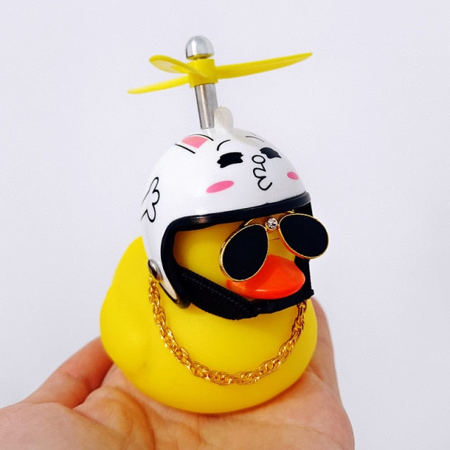 Small Cartoon Duck for Car Dashboard Decor