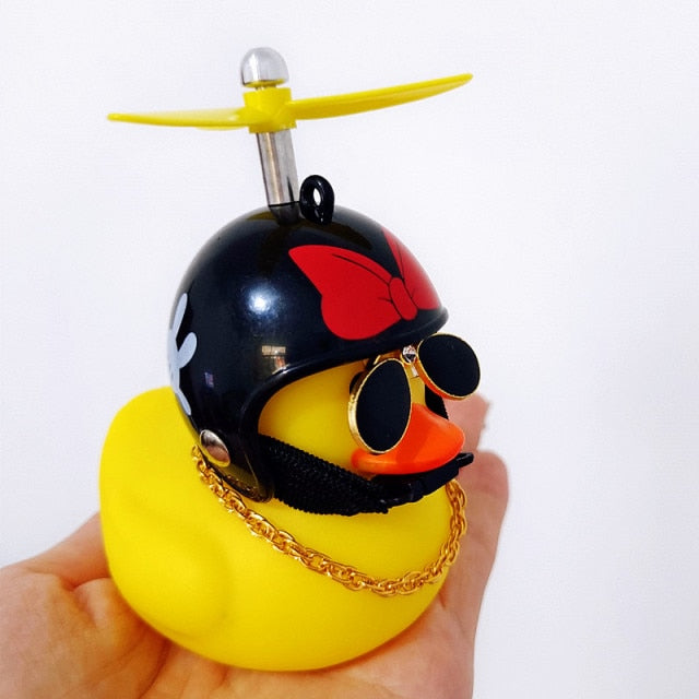 Small Cartoon Duck for Car Dashboard Decor