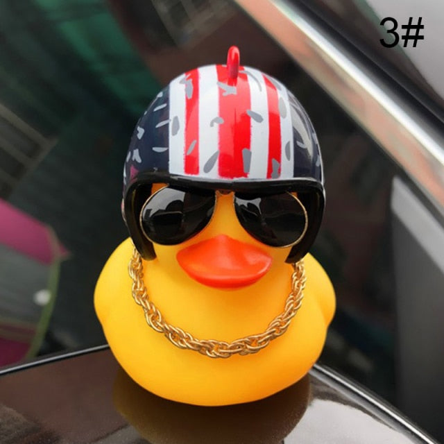 Small Cartoon Duck for Car Dashboard Decor