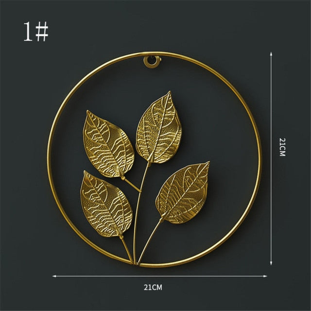 Leaf Shape Wall Hanging Home Decor Accessories