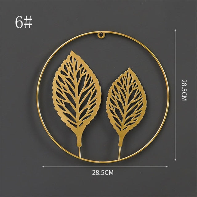 Leaf Shape Wall Hanging Home Decor Accessories