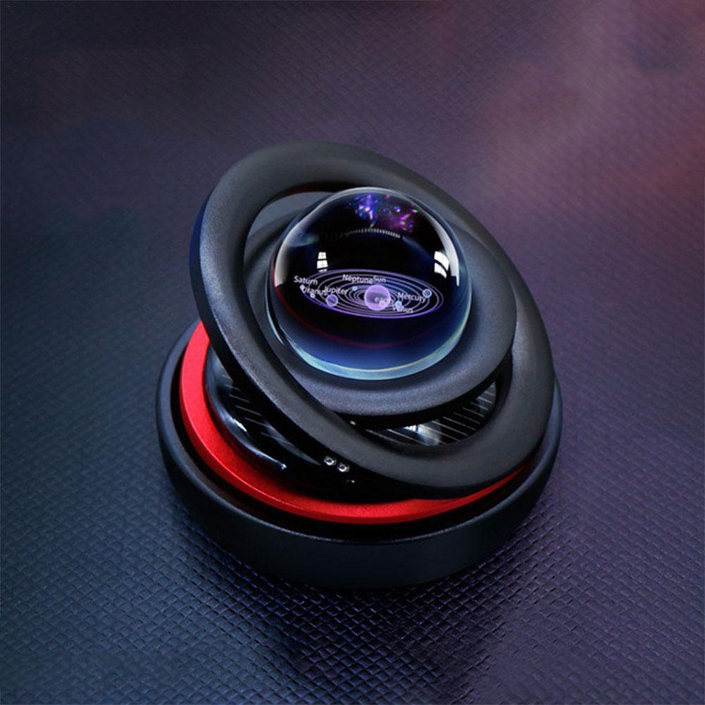 Double Orbital Suspension Car Air Freshener Perfume