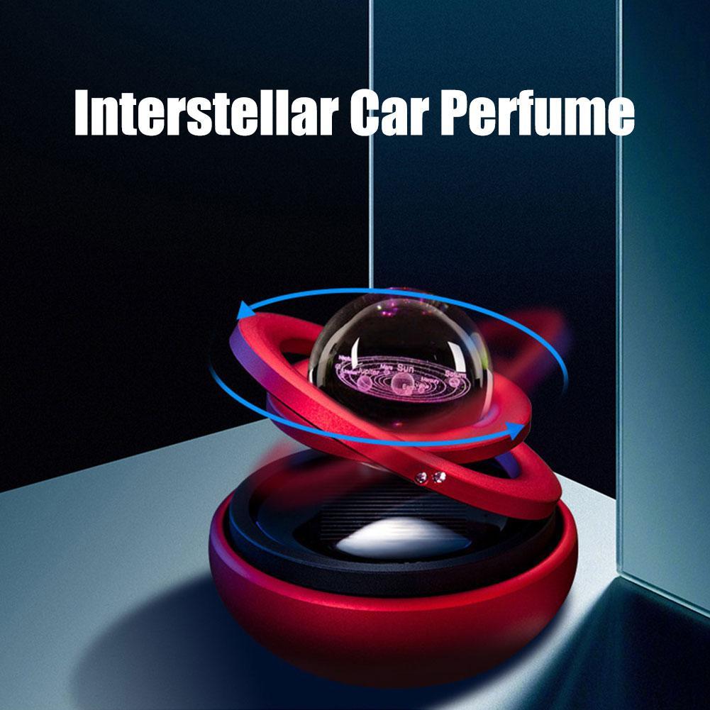 Double Orbital Suspension Car Air Freshener Perfume