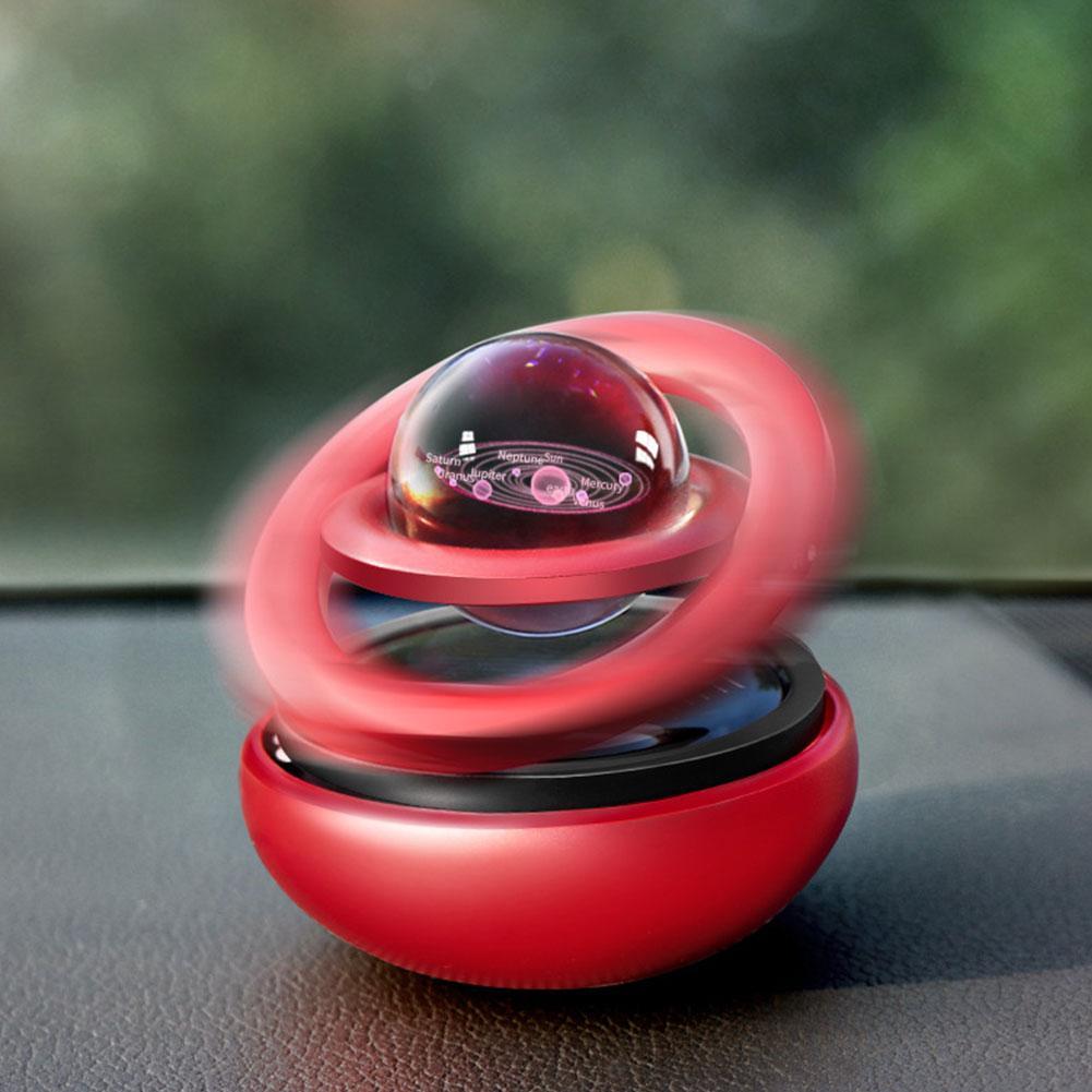 Double Orbital Suspension Car Air Freshener Perfume