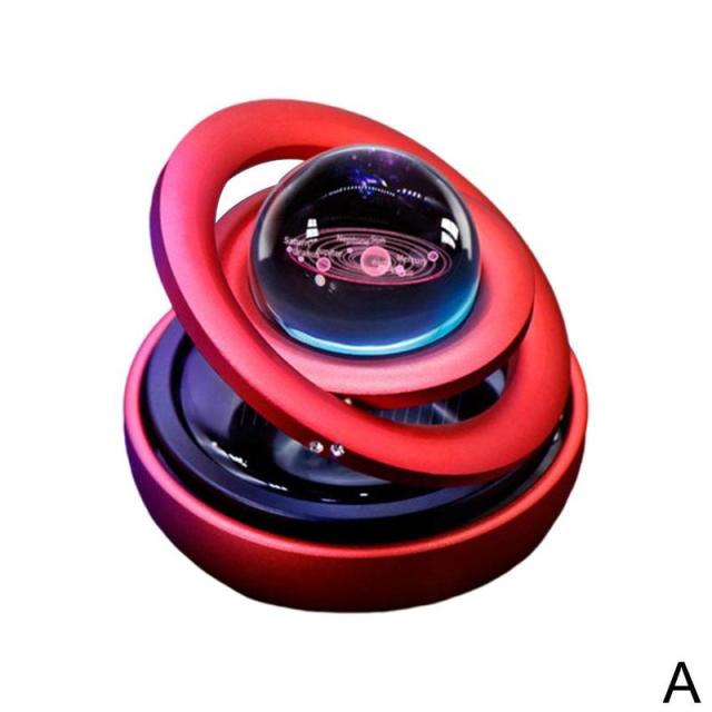 Double Orbital Suspension Car Air Freshener Perfume