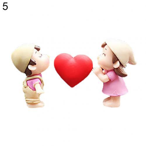 Romantic Couple Dolls for Car Dashboard