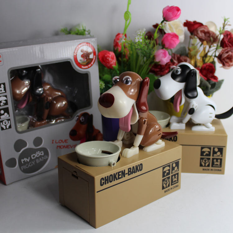 Ingenious Gift Puppy Saving Money Box