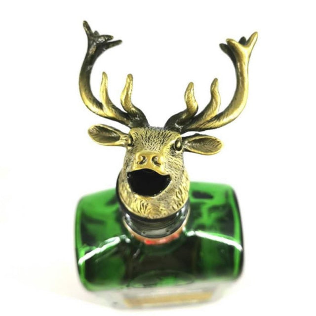 Creative Deer Head Wine Pourer