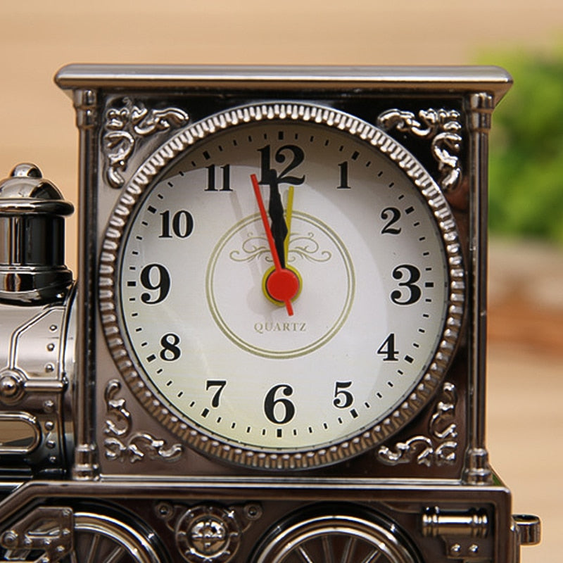 Vintage Train Locomotive Alarm Clock