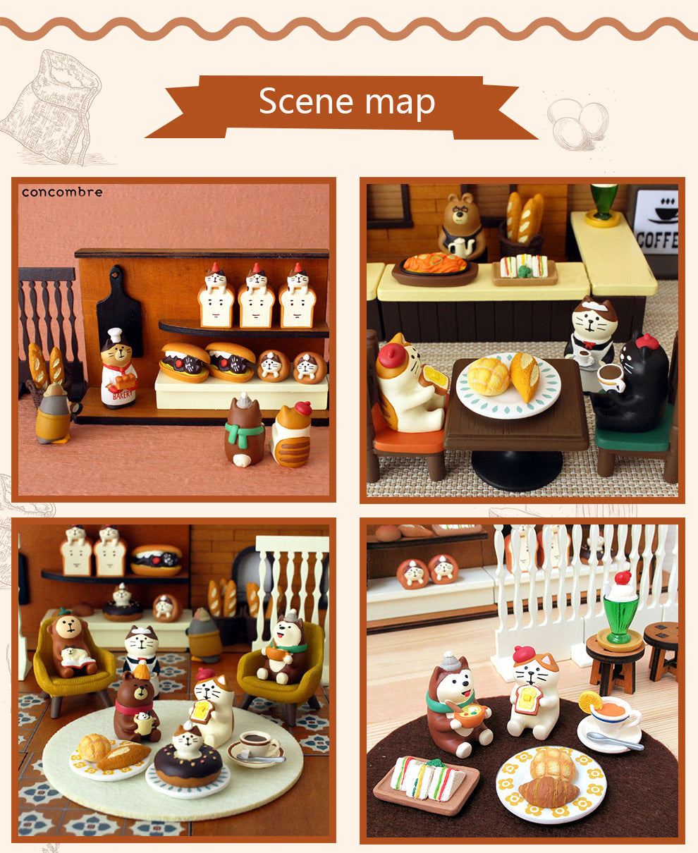 Miniature Home Roasted Coffee Shop Dolls DIY