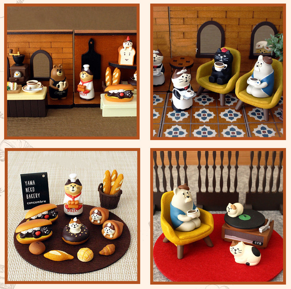 Miniature Home Roasted Coffee Shop Dolls DIY