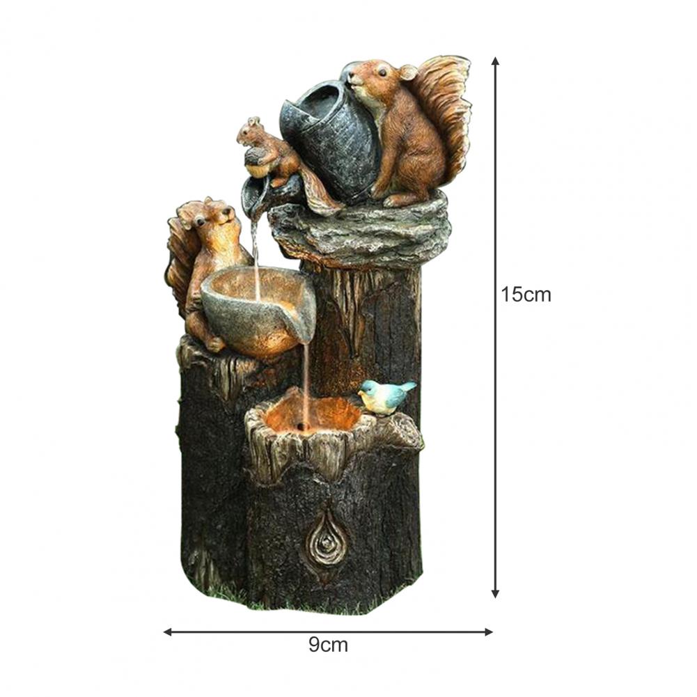 Multi-color Cascading Freestanding Duck Garden Decor