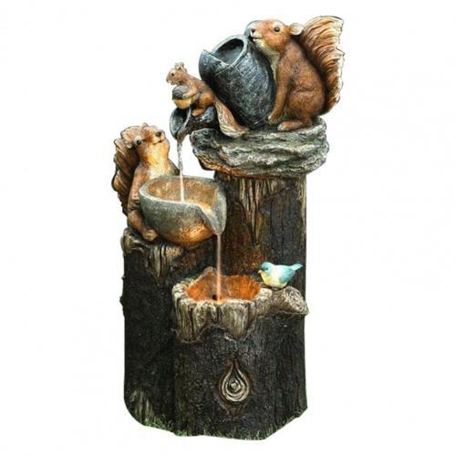 Multi-color Cascading Freestanding Duck Garden Decor