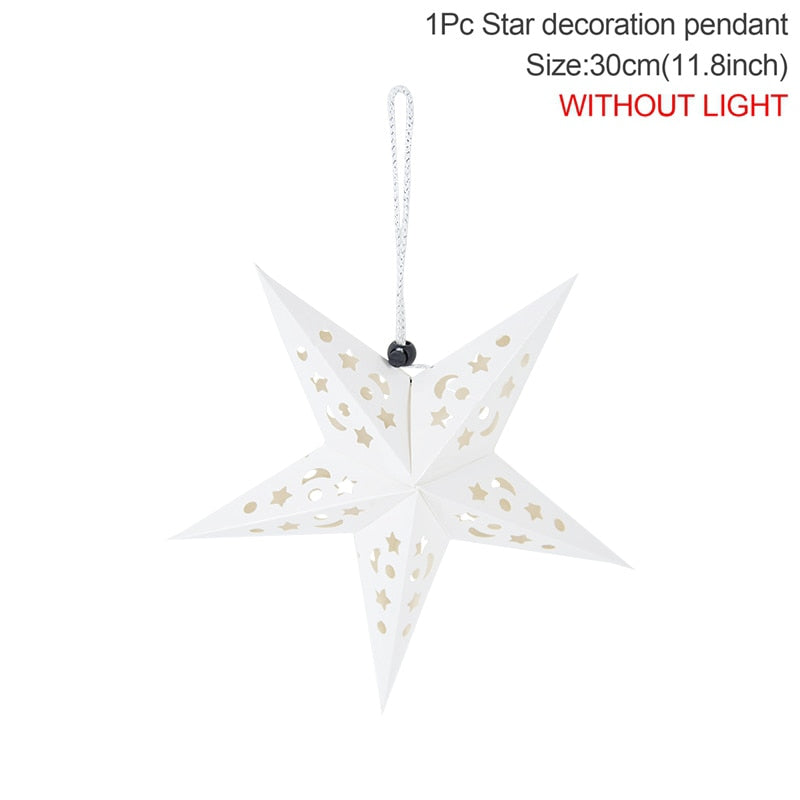 Romantic Hollow Star Garden Party Light