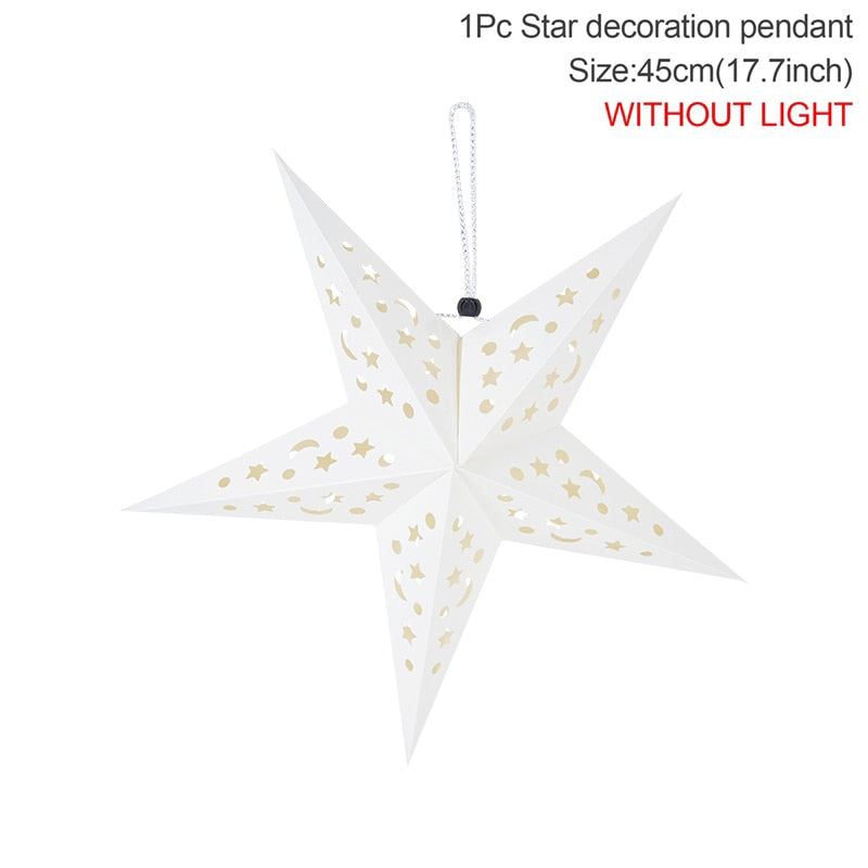 Romantic Hollow Star Garden Party Light