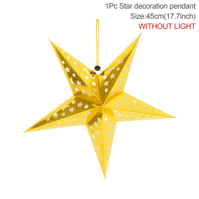 Romantic Hollow Star Garden Party Light