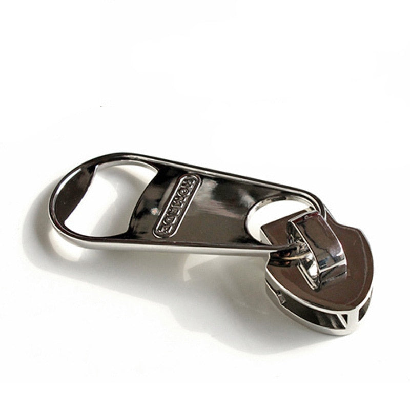 Creative Stainless Steel Zipper Beer Bottle Opener