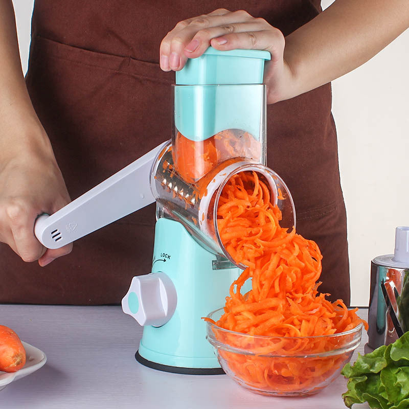 Manual Kitchen Cutter Slicer Roller Gadget