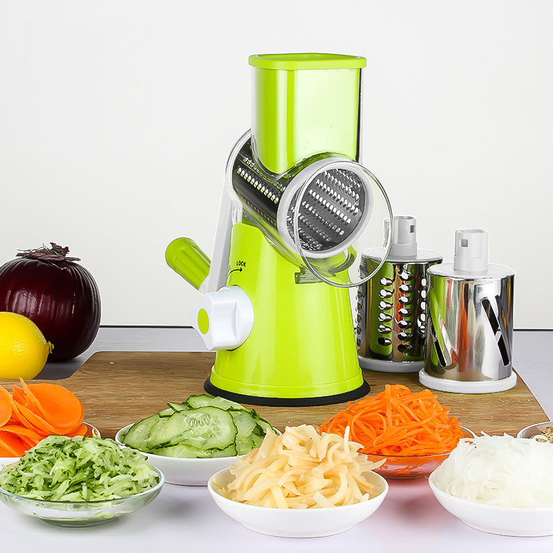 Manual Kitchen Cutter Slicer Roller Gadget