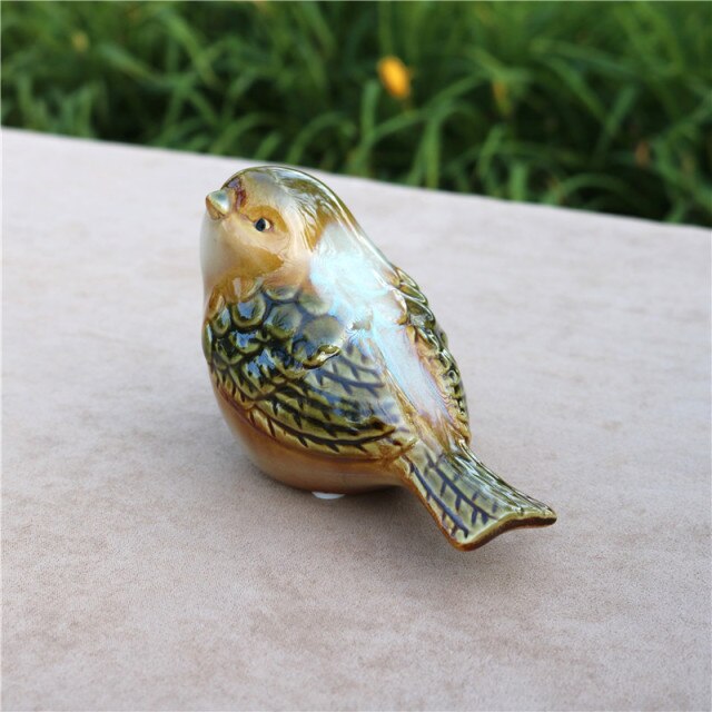 Porcelain Bird Figurine